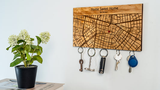 Персонализирана магнитна стойка за ключове