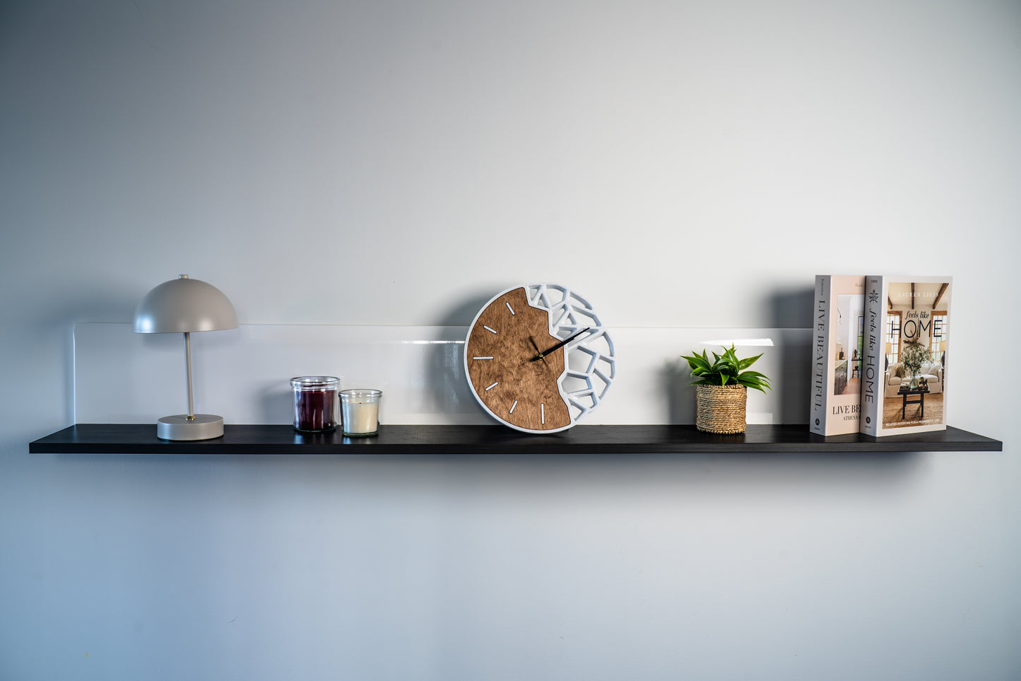 Minimalistic and abstract clock