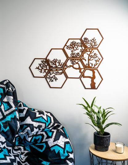 Модулна картина - "Дърво"