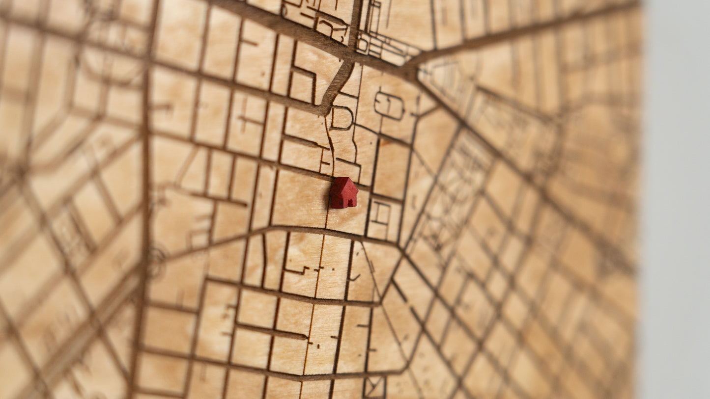 Персонализирана магнитна стойка за ключове