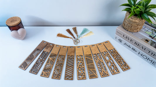 Дървени книгоразделители